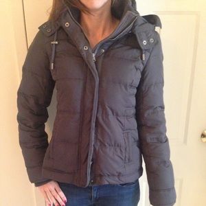 Abercrombie and Fitch Down puffer coat.
